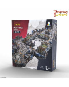Dungeons and Lasers Deep Mines Prismacast Prepainted