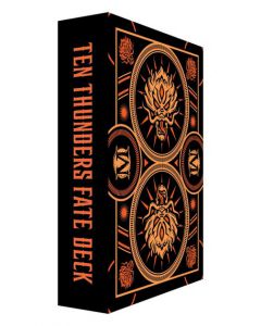 Wyrd Malifaux 3e: The Ten Thunders Fate deck