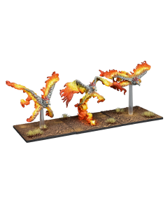 Kings of War Salamander Scorchwing regiment