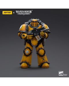 JoyToy Warhammer 1/18 Imperial Fists MKIII Tactical Squad Legionaire with Bolter