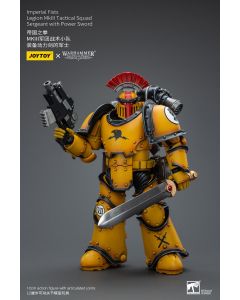JoyToy Warhammer 1/18 Imperial Fists MKIII Tactical Squad Legionaire with Powersword
