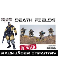 Wargames Atlantic Raumjager Infantry Death Fields