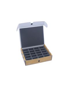 Half-sized Medium Box for 20 miniatures on 25mm bases