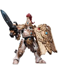 JoyToy Warhammer 1/18 Solar Watch Custodian Guard with Sentinel Blade and Praesidium Shield