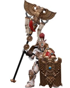 JoyToy Warhammer 1/18 Solar Watch Custodian Guard with Vexillus Armor
