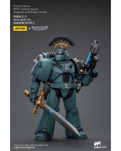 JoyToy Warhammer 1/18 Sons of Horus MKVI Tactical Squad Legionaire with Powersword