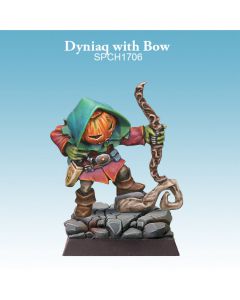 Dyniaq with Bow Umbra Turris Spellcrow Dungeons and Dragons