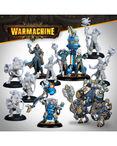 Warmachine Cygnar Storm Forge Command Cadre Set