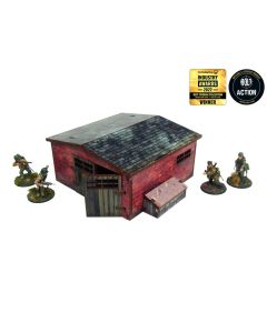 WW2 Normandy Large Brick Shed Bolt Action 