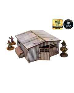 Micro Art Studio WW2 Normandy Townhouse 2 PREPAINTED [28mm/1:56]