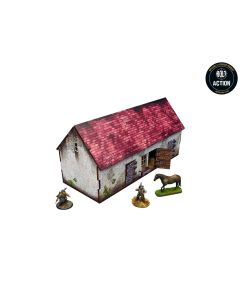 Micro Art Studio WW2 Normandy Church PREPAINTED [28mm/1:56]