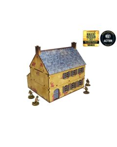 Micro Art Studio WW2 Normandy Townhouse 2 PREPAINTED [28mm/1:56]