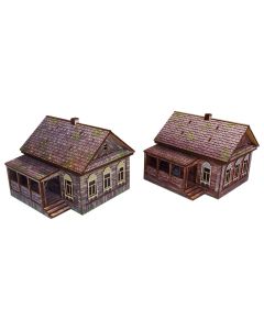 Micro Art Studio Bolt Action Ostfront Village Doma (2)