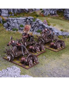 Kings of War Ogre Chariot Regiment